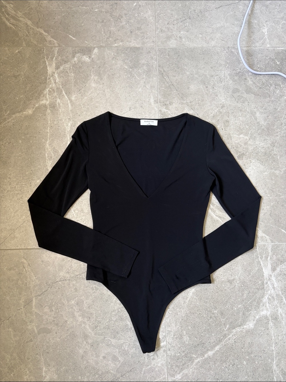 Black Aritzia body suit